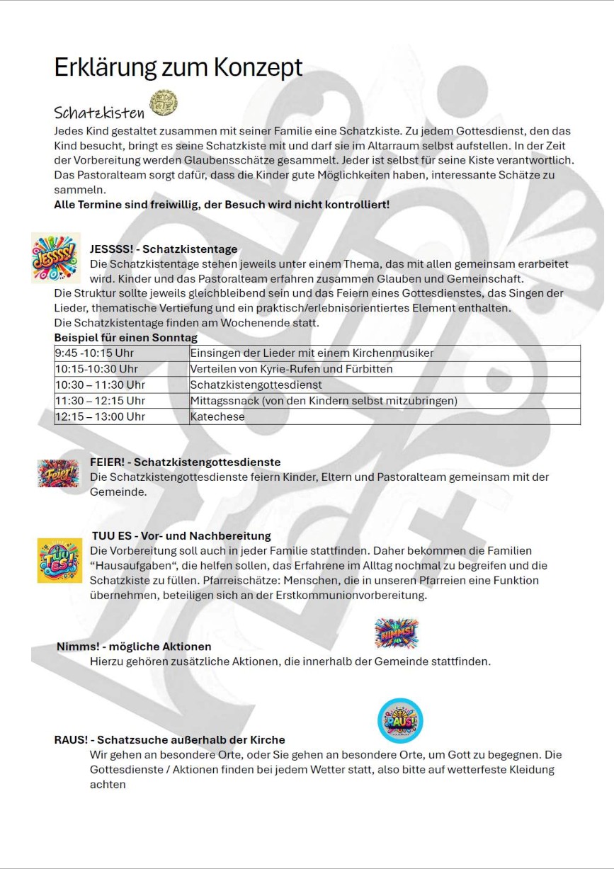 Erklärung zum Konzept