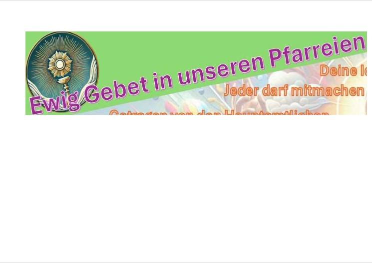 Ewig Gebet 2025