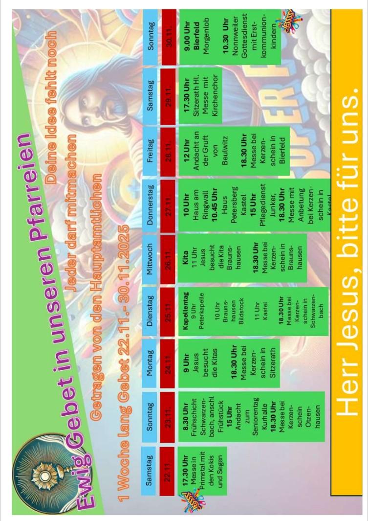 Ewig Gebetswoche 2025